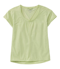 Women's Ribbed Performance Tee Short-Sleeve