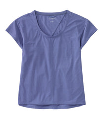 Women's Ribbed Performance Tee Short-Sleeve