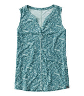 Women's Streamside Tank Splitneck Print
