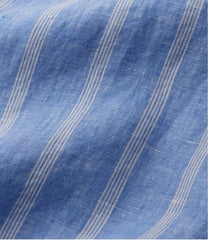 Women's Premium Washable Linen Shirt Tunic Stripe