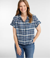 Women's L.L.Bean Day Breeze Shirt Short-Sleeve Button-Front