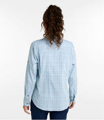 Plaid Long-Sleeve Women's Tropicwear Shirt