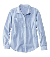 Long-Sleeve Women's Vacationland Seersucker Shirt