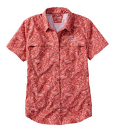 Short-Sleeve Print Women's Tropicwear Shirt