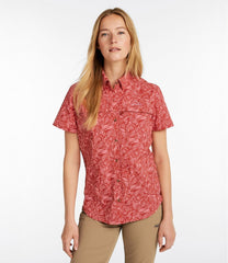 Short-Sleeve Print Women's Tropicwear Shirt