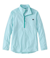 Women's Everyday SunSmart® Woven Shirt Quarter-Zip Pullover Colorblock