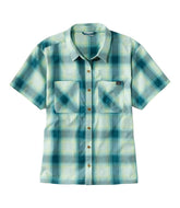 Short-Sleeve Plaid Women's Everyday SunSmart® Woven Shirt