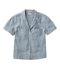 Short-Sleeve Women's Signature Hemp/Cotton Camp Shirt