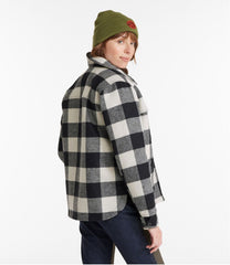 Women's Maine Guide Zip Front Jac-Shirt with Primaloft Plaid