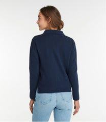 Women's Cotton/Cashmere Sweater Polo