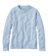 Crewneck Women's Cotton Ragg Sweater