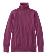 Turtleneck Women's Cotton/Cashmere Sweater