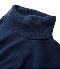 Turtleneck Women's Cotton/Cashmere Sweater