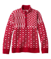 Fair Isle Women's Signature Kingfield Merino Wool Sweater