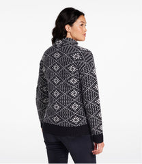 Fair Isle Women's Signature Kingfield Merino Wool Sweater