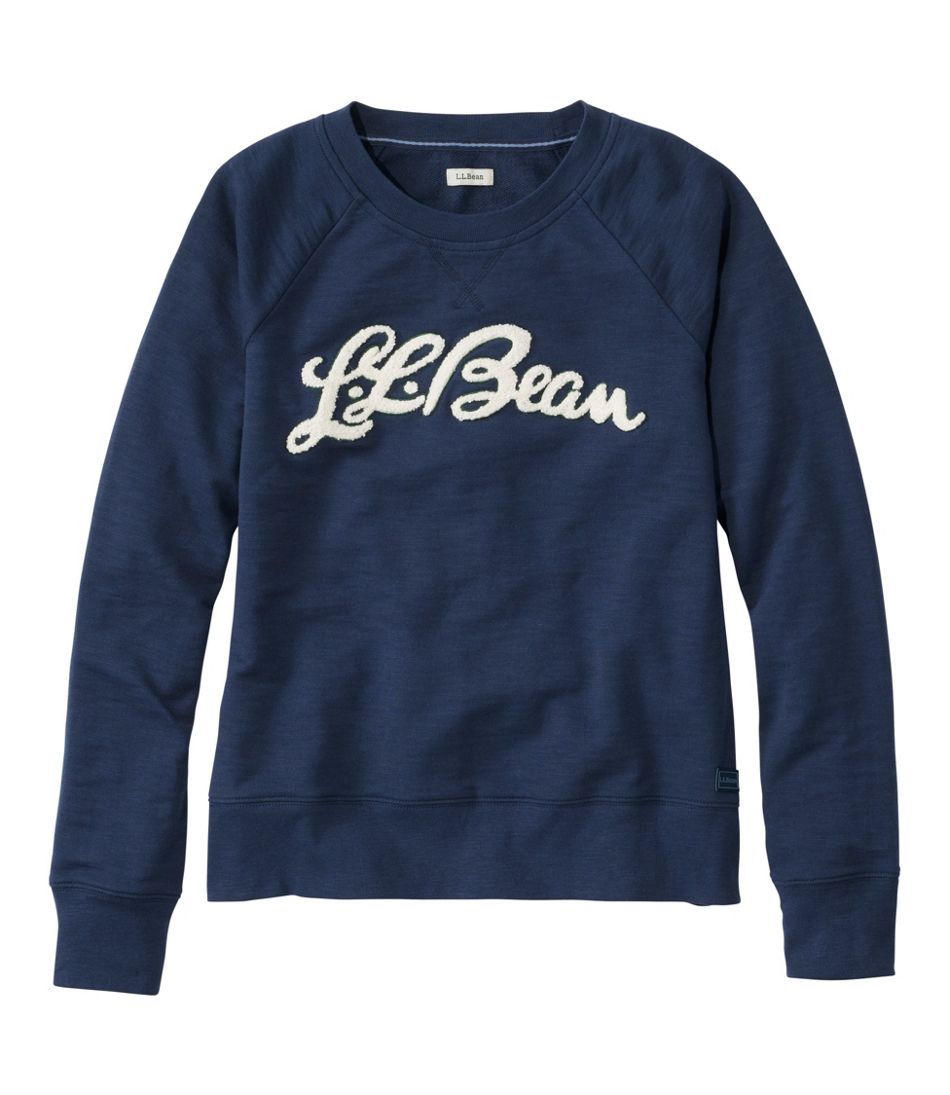 Women's Peaks Island Crewneck Logo
