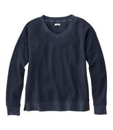 Women's Birchwood Brushed Waffle Top V-Neck