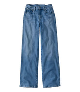 High-Rise Relaxed Wide-Leg Women's L.L.Bean Everyday Stretch Jeans