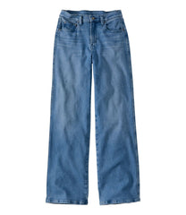 High-Rise Relaxed Wide-Leg Women's L.L.Bean Everyday Stretch Jeans