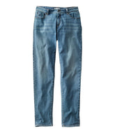 Women's Signature Organic Denim Boyfriend Jeans Low-Rise Straight-Leg