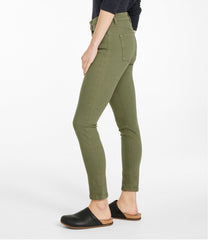 High-Rise Slim-Leg Ankle Color Women's BeanFlex®Jeans