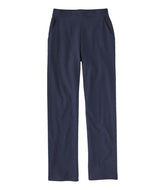 Fleece-Backed Straight-Leg Women's Perfect Fit Pants