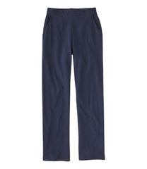 Fleece-Backed Straight-Leg Women's Perfect Fit Pants
