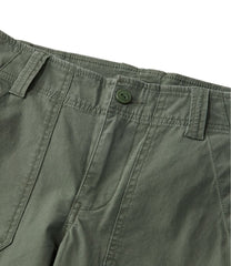 Women's 207 Vintage Cotton Canvas Pants Mid-Rise Straight-Leg Cargo