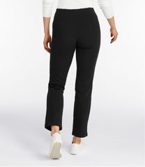 Fleece-Backed Slim-Leg Women's Perfect Fit Pants