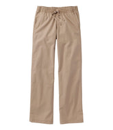 Lakewashed Pull-on Chinos Mid-Rise Wide-Leg
