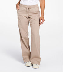 Lakewashed Pull-on Chinos Mid-Rise Wide-Leg