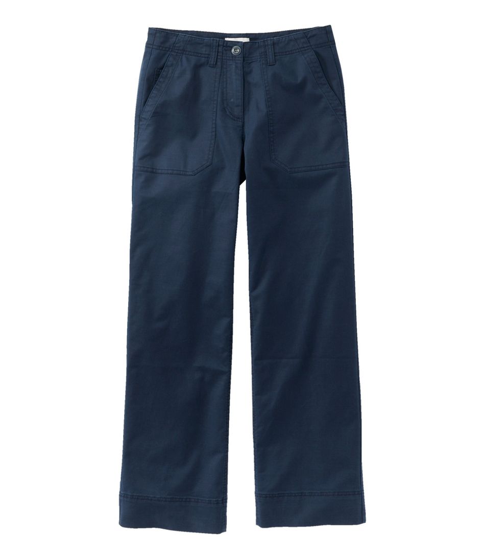 Women's Signature Utility Pants Mid-Rise Wide-Leg Ankle-Length