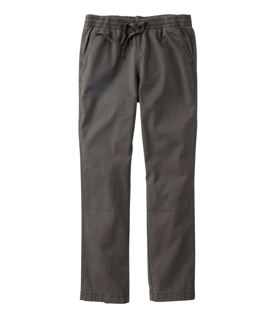 Mid-Rise Pull-On Ankle Women's Lakewashed Chino Pants