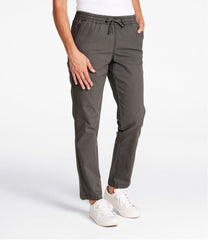 Mid-Rise Pull-On Ankle Women's Lakewashed Chino Pants
