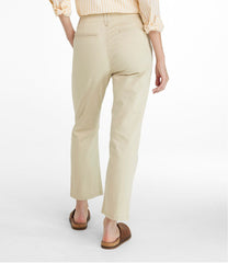 Ankle Women's Signature Easy-Cotton Pleated Chinos