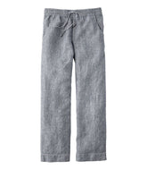 Stripe Women's Premium Washable Linen Pull-On Pants