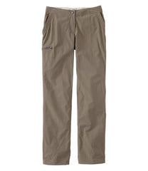 Women's Water-Repellent Comfort Trail Pants Mid-Rise Straight-Leg