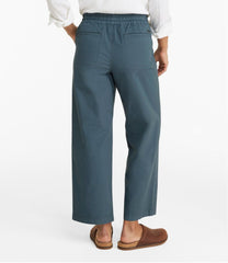 Wide-Leg Ankle Women's Stretch Ripstop Pull-On Pants