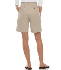 Women's Wrinkle-Free Bayside Shorts Ultra High-Rise Hidden Comfort Waist 9"