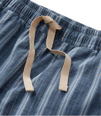 Women's Lakewashed Dock Shorts Mid-Rise Stripe