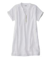 Women's Cloud Gauze Short-Sleeve Shift Dress