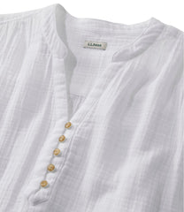 Women's Cloud Gauze Short-Sleeve Shift Dress
