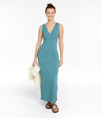 Women's Summer Knit Maxi Dress Print