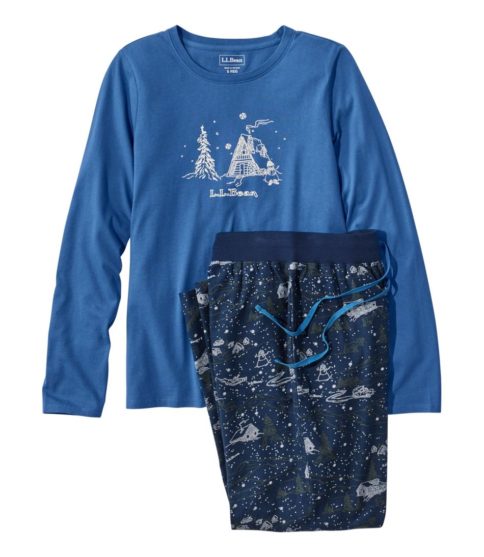 Women's L.L.Bean Camp PJ Set