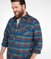 Men's Katahdin Performance Flannel Shirt Slightly Fitted