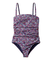 Bandeau Tanksuit Print Women's Coastal Essentials Swimwear