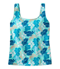 Print Women's BeanSport Swimwear Scoopneck Tankini Top