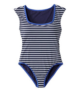 Squareneck Tanksuit Print Women's Coastal Essentials Swimwear