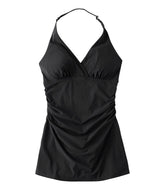 Women's Shaping Swimwear Clasp Halter Dress