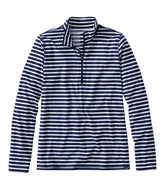 Quarter-Zip Stripe Women's SunSmart® UPF 50+ Sun Shirt